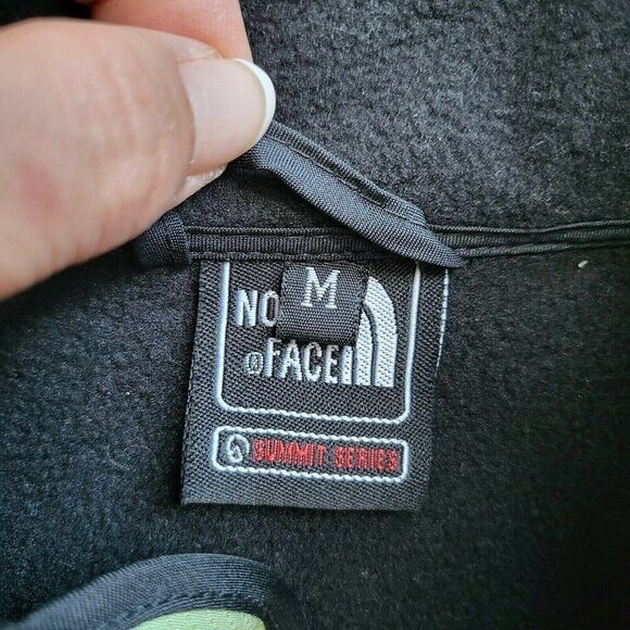 North Face Summit Series Windproof Soft Shell Jacket Jacket Mint Green Size M - Picture 3 of 16